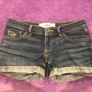 HOLLISTER DENIM JEAN SHORTS